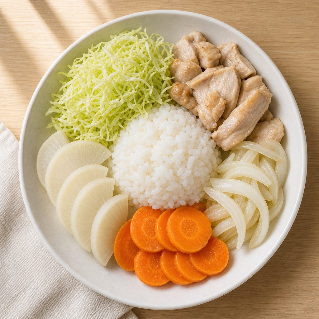 夜間頻尿対策・利尿食材回避ディナー