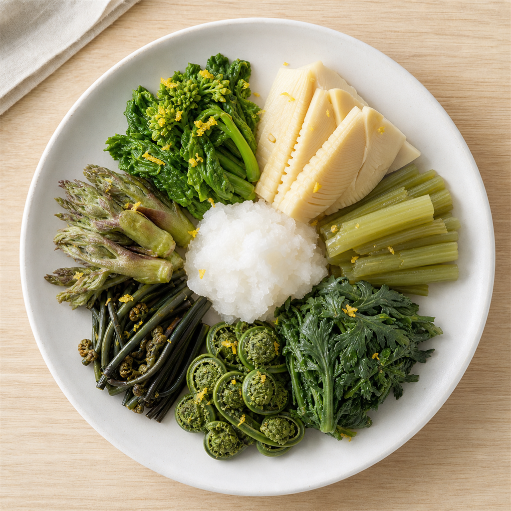 春の解毒・季節食養生プレート